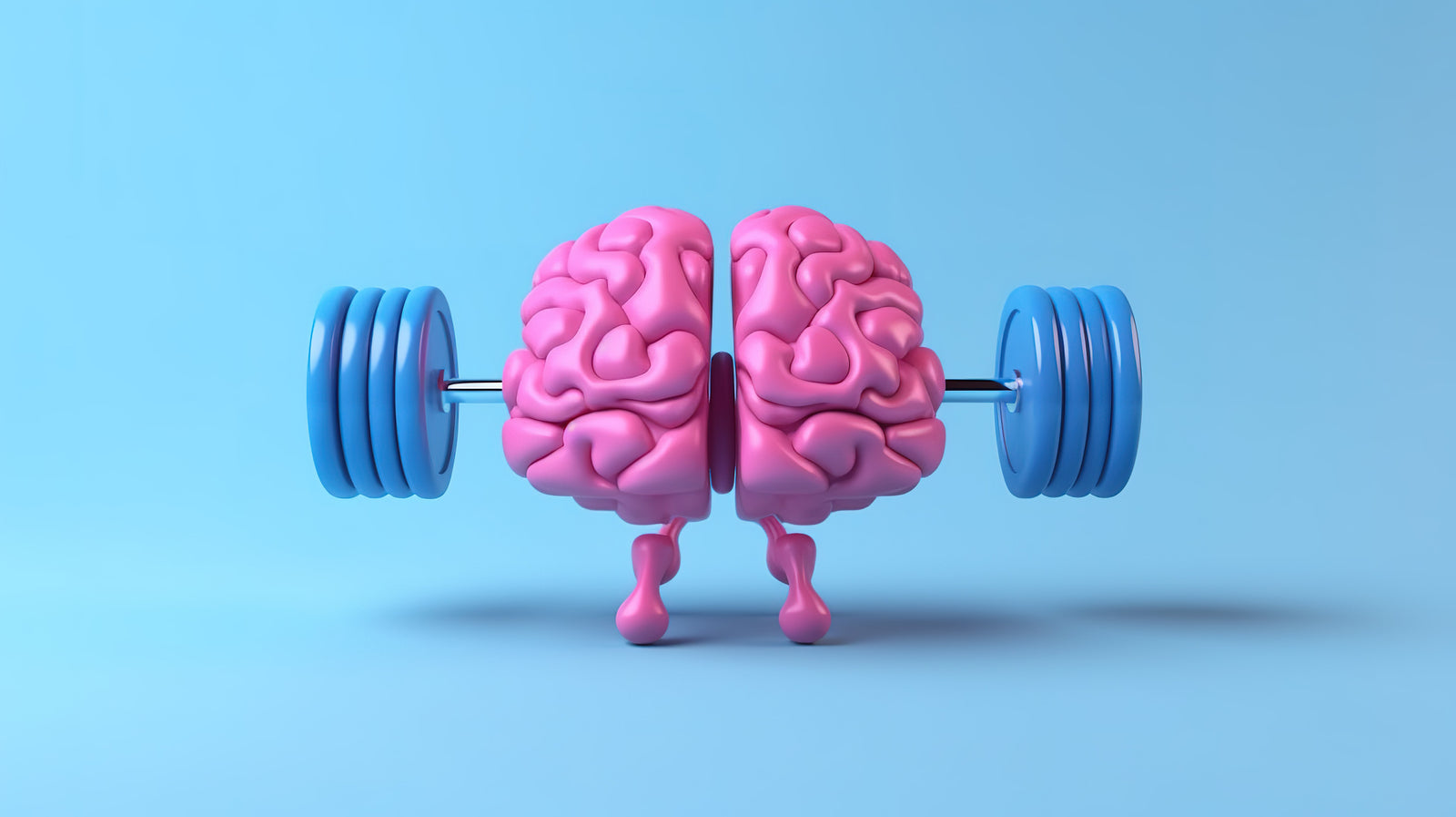 brain with weights